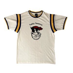 Disney x Forever 21 Public Nuisance White Knit Short Sleeve T-Shirt Men’s